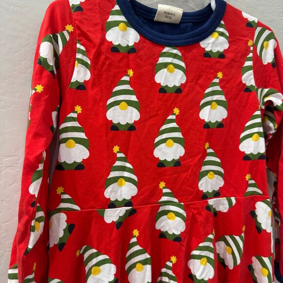 Maxomorra Swedish Santas Long Sleeve Dress - Picture 3 of 6